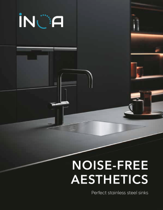 INOA catalogue. The perfect stainless steel sinks and mixers