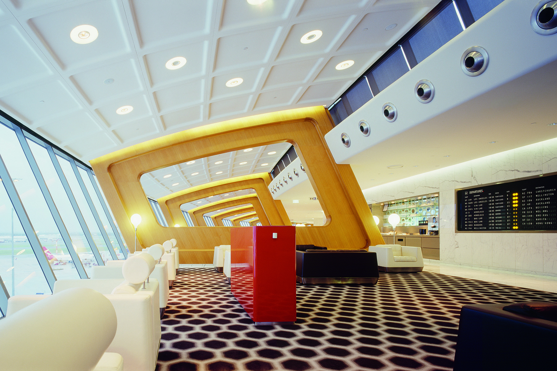 VIP Lounge, "Qantas" First Class Lounge.